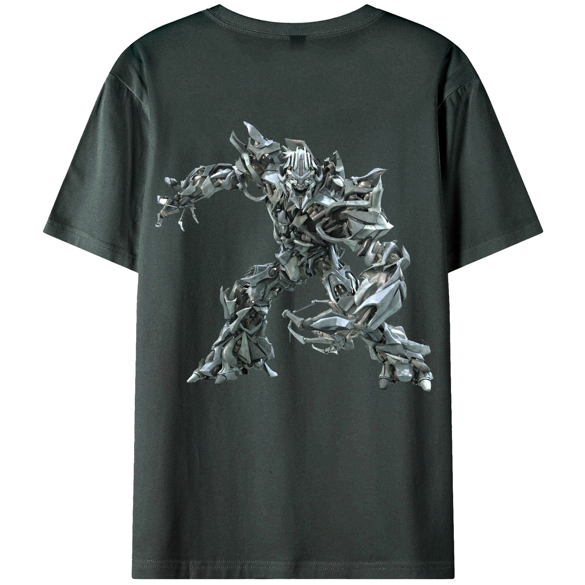 （画像用）  綿100％ メンズ半袖Tシャツ（バックプリント） 通気性